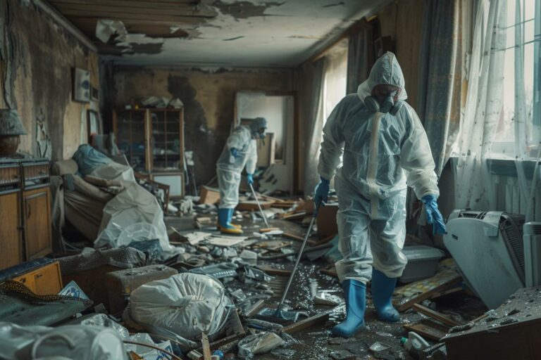 Débarras maison après sinistre : services et accompagnement